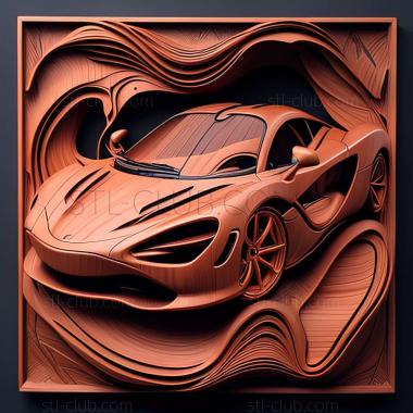 3D мадэль McLaren 720S (STL)